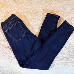 J Crew | Women’s Mid rise skinny blue jeans